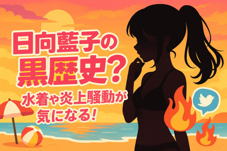 日向藍子の黒歴史？水着や炎上騒動が気になる！