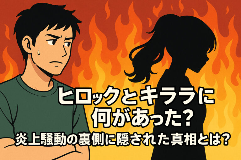 ヒロックとキララに何があった？炎上の裏側に隠された衝撃の真相とは？