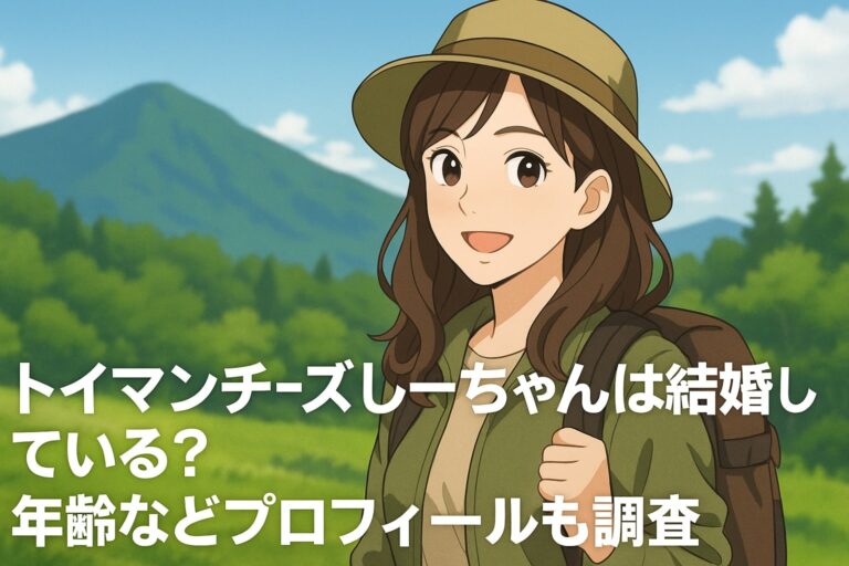 トイマンチーズしーちゃんは結婚している？年齢などプロフィールも調査