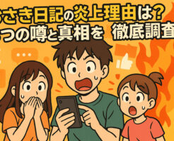 おさき日記の炎上理由は？3つの噂と真相を徹底調査！
