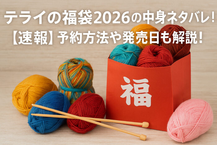テライの福袋2026の中身ネタバレ！【速報】予約方法や発売日も解説！