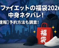 ラファイエットの福袋2026の中身ネタバレ!【速報】予約方法も調査!